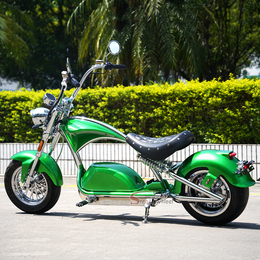 M1PS Mangosteen Electric Citycoco Chopper Electric Motorcycle