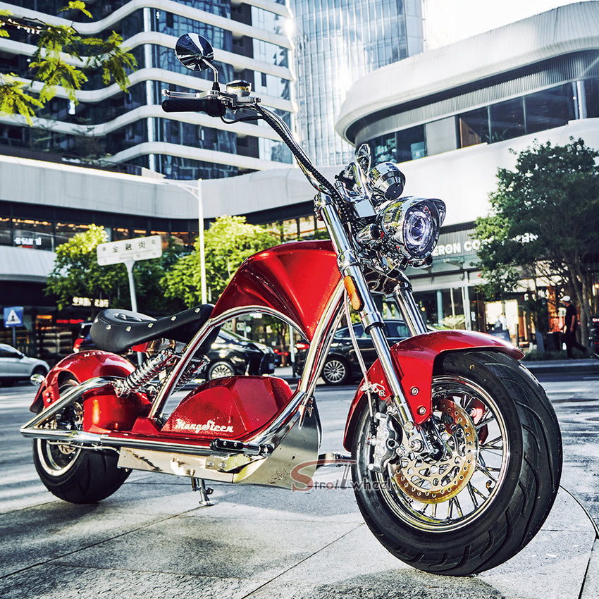 M1PS Mangosteen Electric Citycoco Chopper Electric Motorcycle