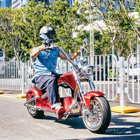 M1PS Mangosteen Electric Citycoco Chopper Electric Motorcycle