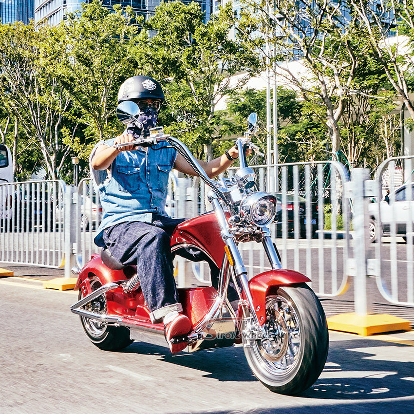 M1PS Mangosteen Electric Citycoco Chopper Electric Motorcycle