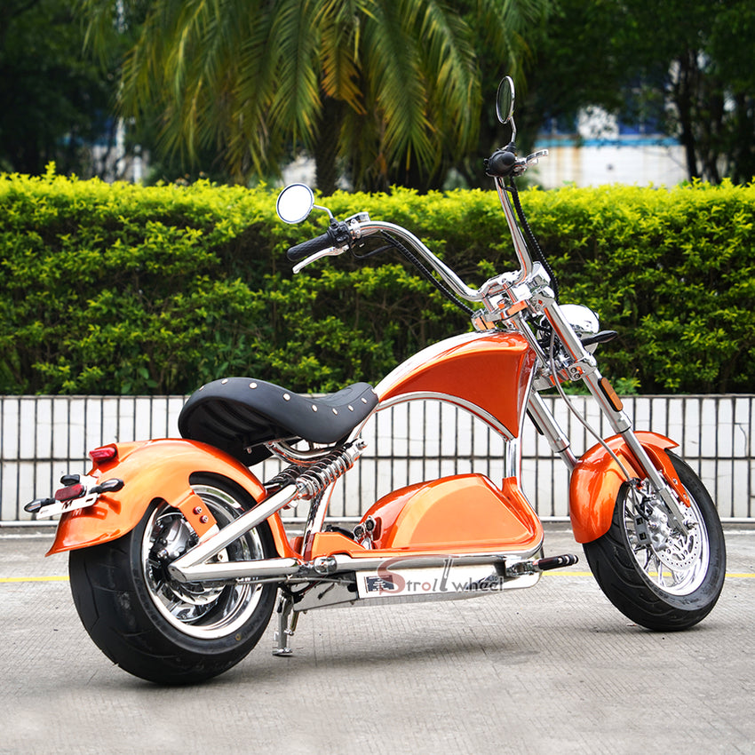 M1PS Mangosteen Electric Citycoco Chopper Electric Motorcycle