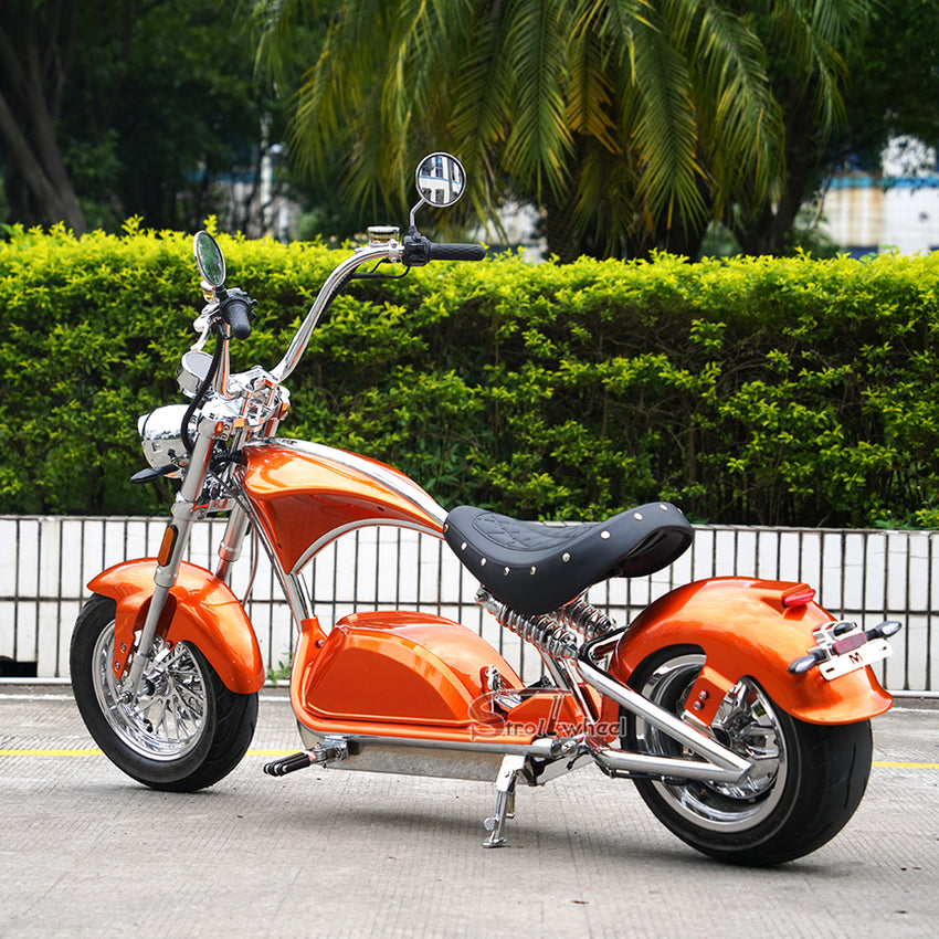 M1PS Mangosteen Electric Citycoco Chopper Electric Motorcycle