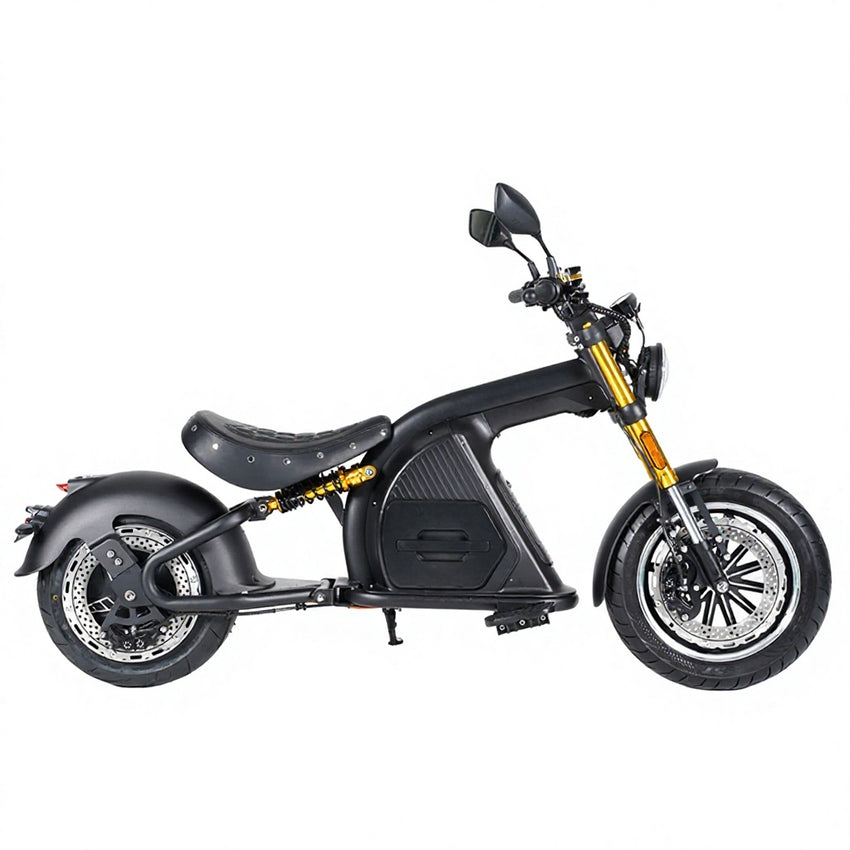 EU Stock Mangosteen M8S 2 Wheel 4000W 72V 35AH Battery Citycoco Chopper Max Speed 80km/h