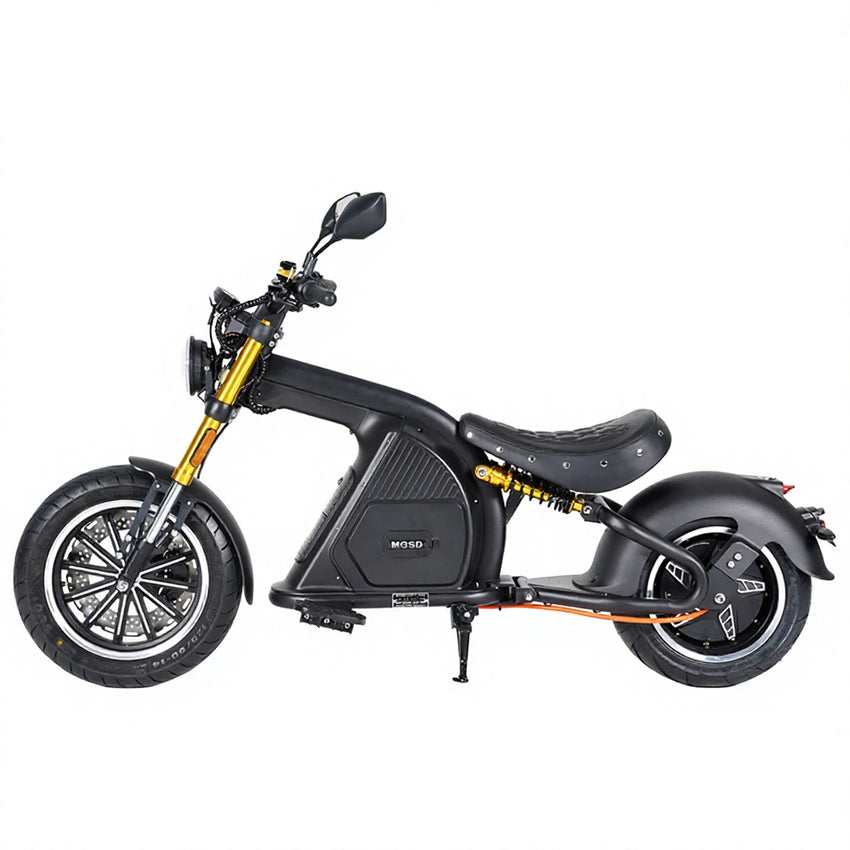 EU Stock Mangosteen M8S 2 Wheel 4000W 72V 35AH Battery Citycoco Chopper Max Speed 80km/h