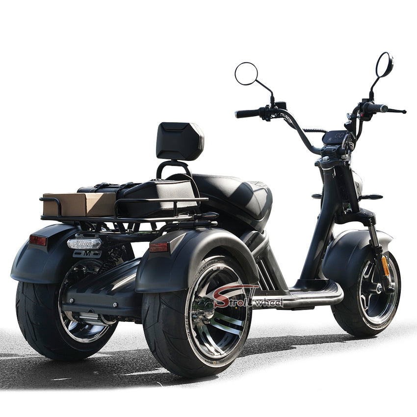 M2 Mangosteen Tricycle EEC COC Electric Chopper Scooter Citycoco