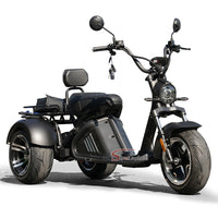 M2 Mangosteen Tricycle EEC COC Electric Chopper Scooter Citycoco