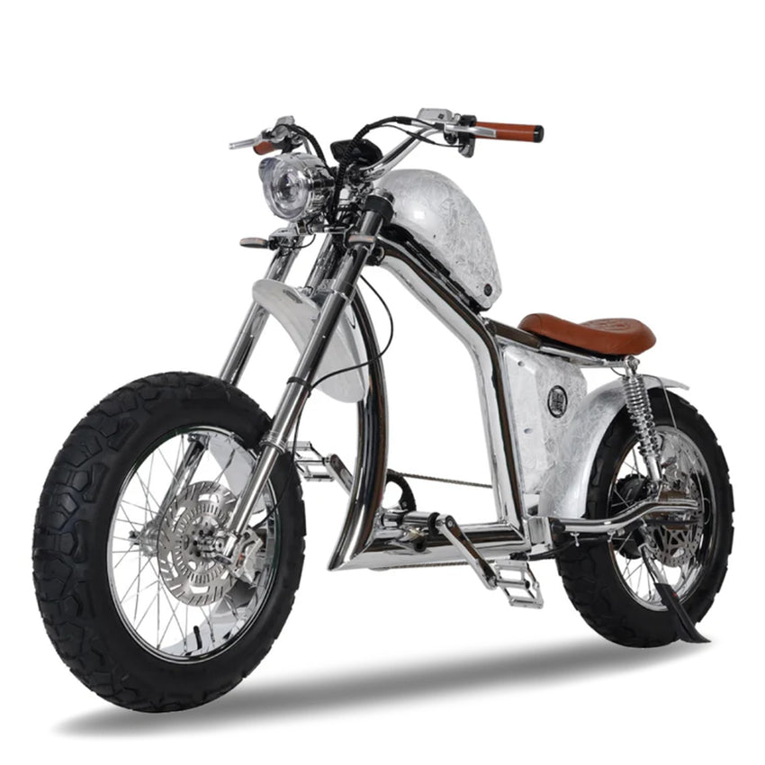 FT-02 Mangosteen Electroplated Ebike 1500W 52V 27Ah