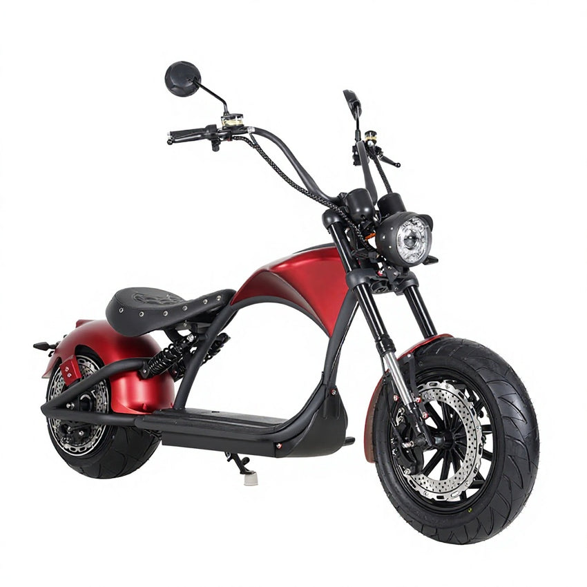 Germany Warehouse M1P 2000W 60V 30Ah Scooter Electric Citycoco Chopper Front Tire 14 Inch Rear 13 Inch