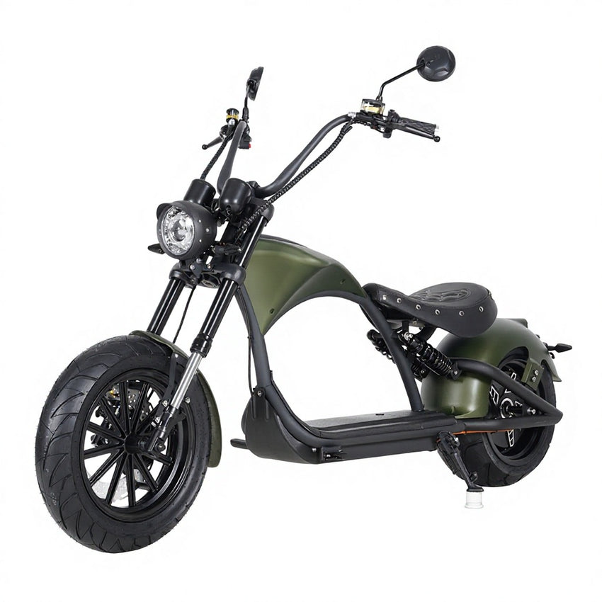 Germany Warehouse M1P 2000W 60V 30Ah Scooter Electric Citycoco Chopper Front Tire 14 Inch Rear 13 Inch
