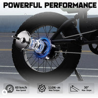 USA Warehouse FT-01 1500W 52V 27Ah Off Road Ebike Electric City Bike Fast Delivery
