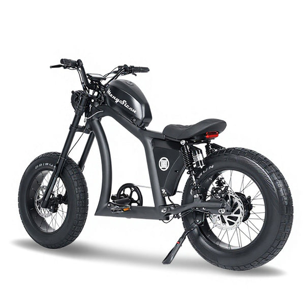 USA Warehouse FT-02 1500W 48V 30Ah Electric City Road Bike Fat Tire Ebike