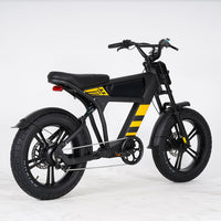 USA Warehouse Mangosteen FT03 750W 48V 18.2Ah Electric City Fat Tire Bike