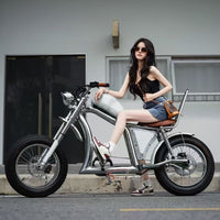 FT-02 Mangosteen Electroplated Ebike 1500W 52V 27Ah