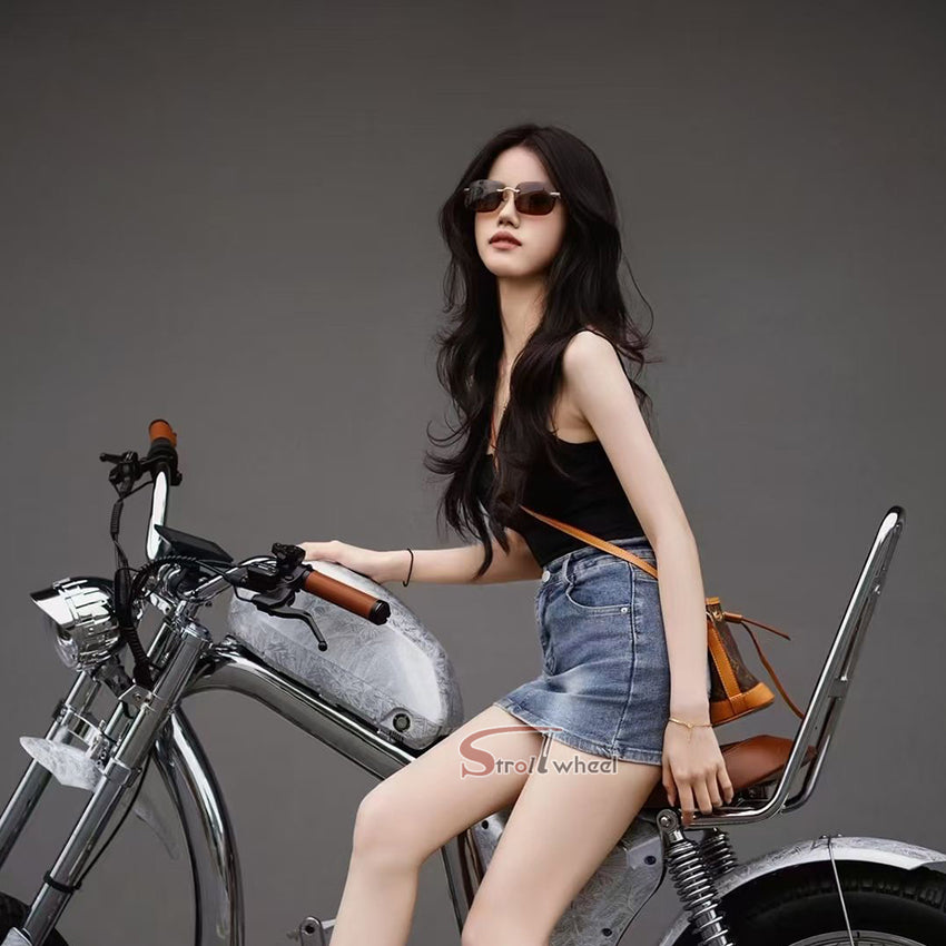 FT-02 Mangosteen Electroplated Ebike 1500W 52V 27Ah