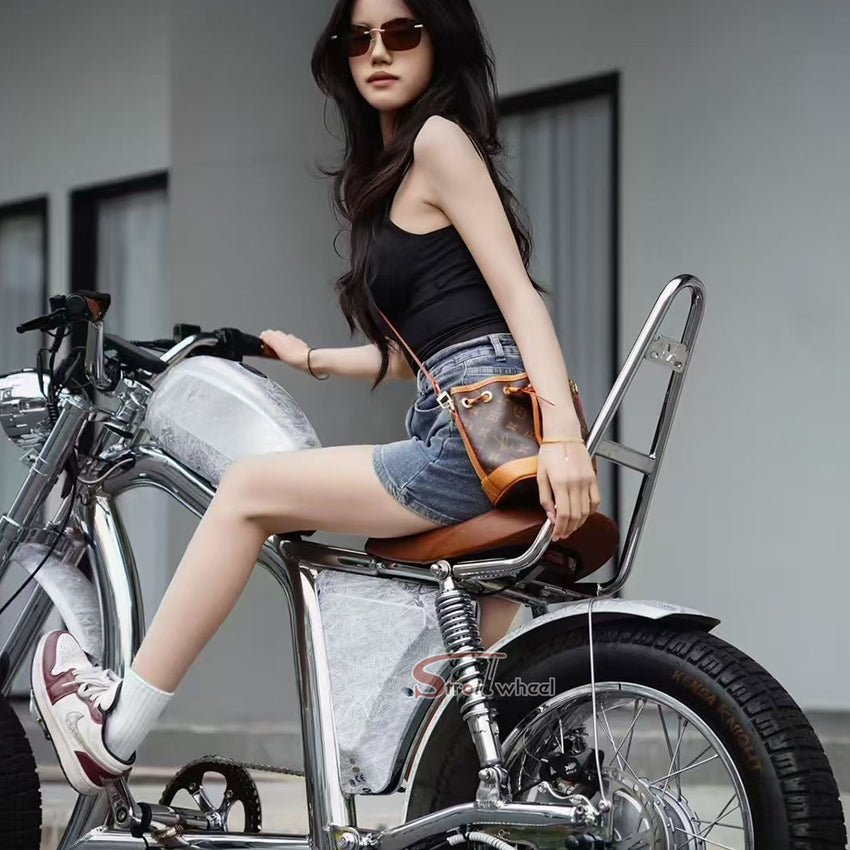 FT-02 Mangosteen Electroplated Ebike 1500W 52V 27Ah