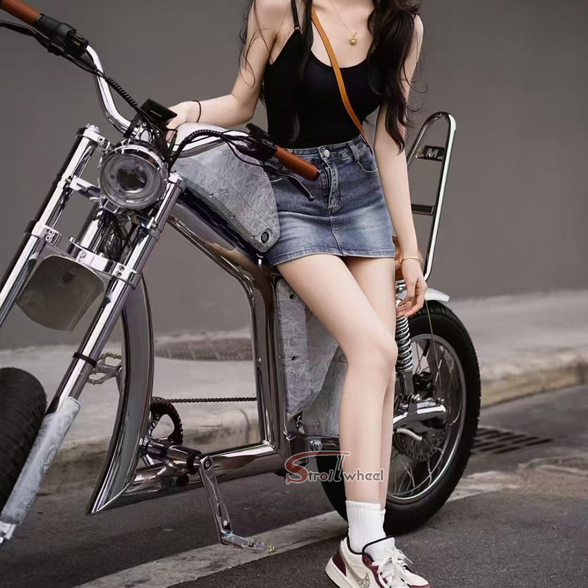 FT-02 Mangosteen Electroplated Ebike 1500W 52V 27Ah