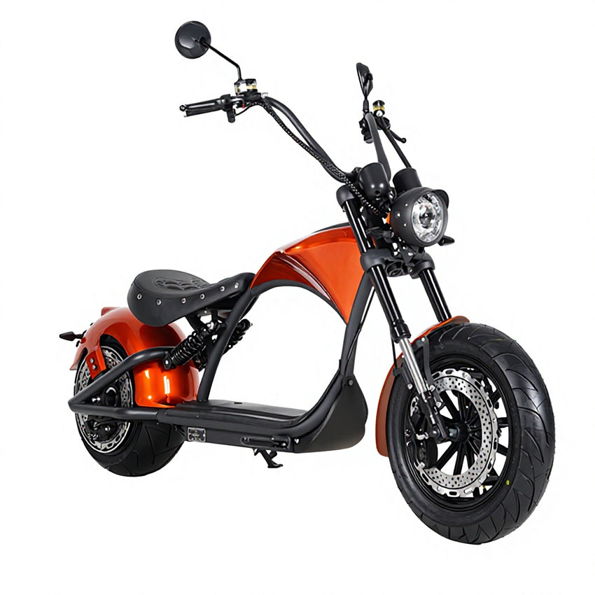 Germany Warehouse M1P 2000W 60V 30Ah Scooter Electric Citycoco Chopper Front Tire 14 Inch Rear 13 Inch