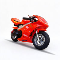 PB201-49CC Mini Dirt Bikes 4-stroke Mini Pocket Bike Motorcycle Moto Bike for Kids