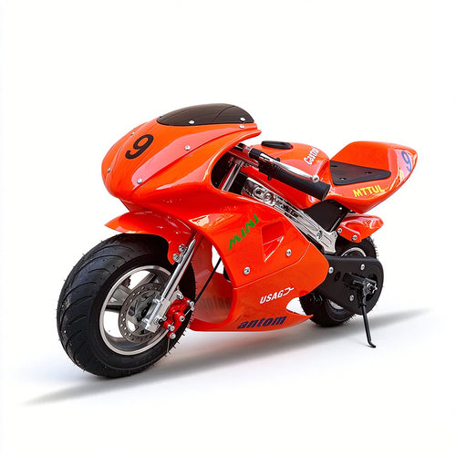PB201-49CC Mini Dirt Bikes 2-stroke Mini Pocket Bike Motorcycle Moto Bike for Kids