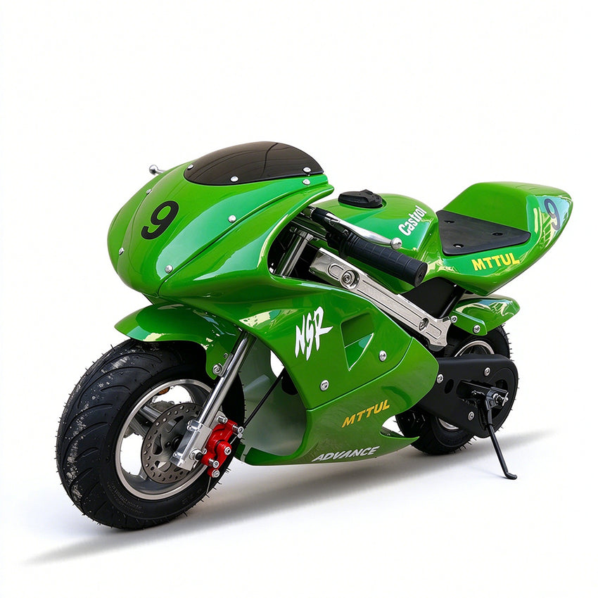 PB201-49CC Mini Dirt Bikes 4-stroke Mini Pocket Bike Motorcycle Moto Bike for Kids