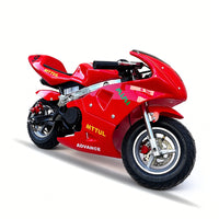 PB201-49CC Mini Dirt Bikes 4-stroke Mini Pocket Bike Motorcycle Moto Bike for Kids