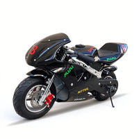 PB201-49CC Mini Dirt Bikes 4-stroke Mini Pocket Bike Motorcycle Moto Bike for Kids