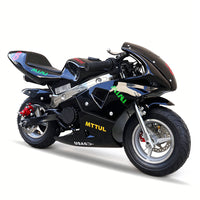 PB201-49CC Mini Dirt Bikes 4-stroke Mini Pocket Bike Motorcycle Moto Bike for Kids