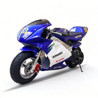 PB201-49CC Mini Dirt Bikes 4-stroke Mini Pocket Bike Motorcycle Moto Bike for Kids