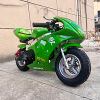 PB201-49CC Mini Dirt Bikes 4-stroke Mini Pocket Bike Motorcycle Moto Bike for Kids