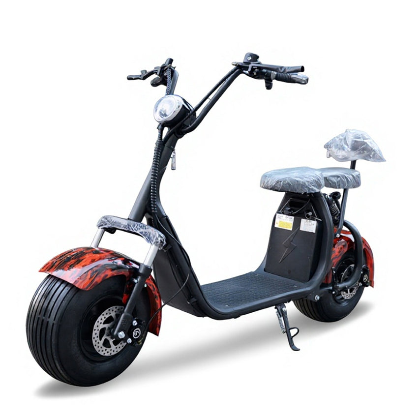 ES1001VII 1500W 60V Electric Fat Tire Citycoco Scooter