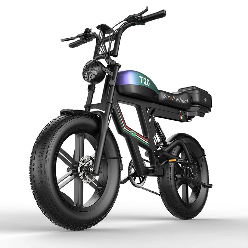 USA Warehouse T20 Two Wheel 1800W Electric Bicycle 48V City Electric Bike for Adults