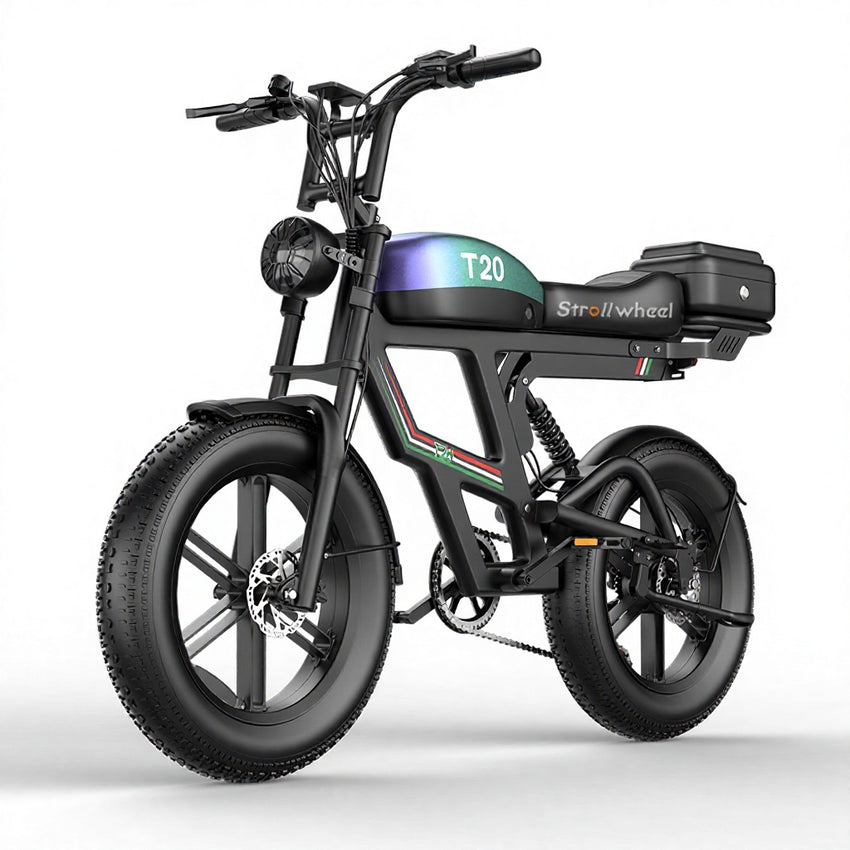 USA Warehouse T20 Two Wheel 1800W Electric Bicycle 48V City Electric Bike for Adults