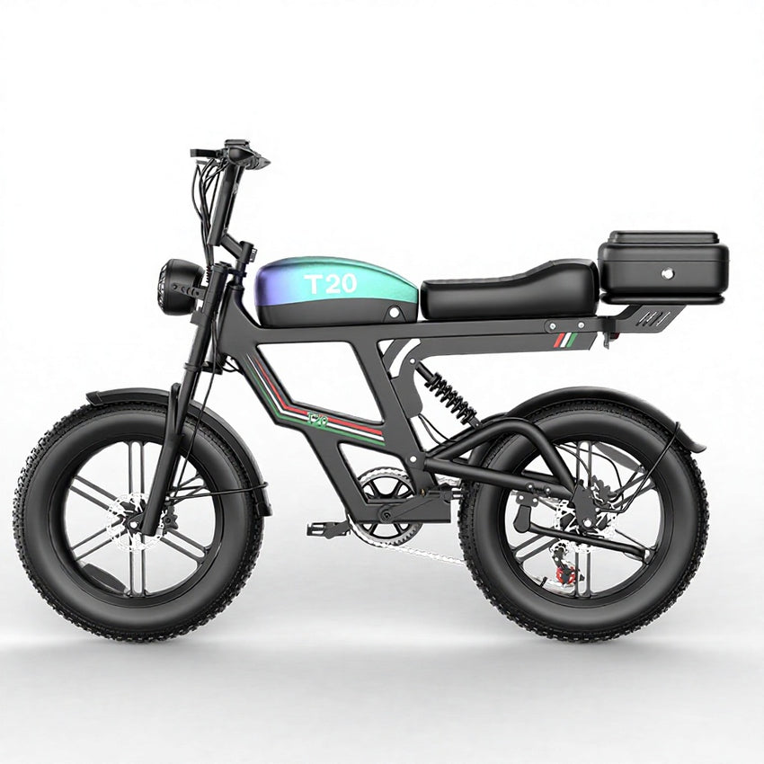 USA Warehouse T20 Two Wheel 1800W Electric Bicycle 48V City Electric Bike for Adults