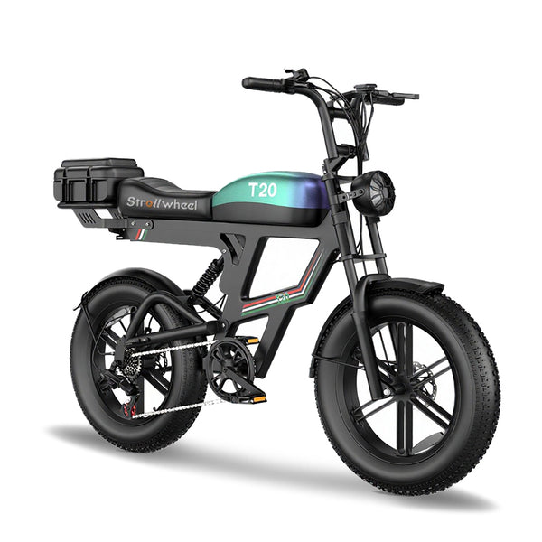 USA Warehouse T20 Two Wheel 1800W Electric Bicycle 48V City Electric Bike for Adults