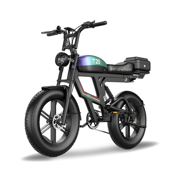 USA Warehouse T20 Two Wheel 1800W Electric Bicycle 48V City Electric Bike for Adults