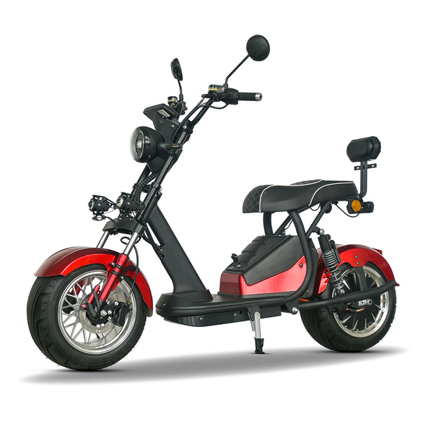 M5(X16) Strollwheel Citycoco Scooter 2 Wheel Mini Chopper with 2000W 60V 12AH Battery