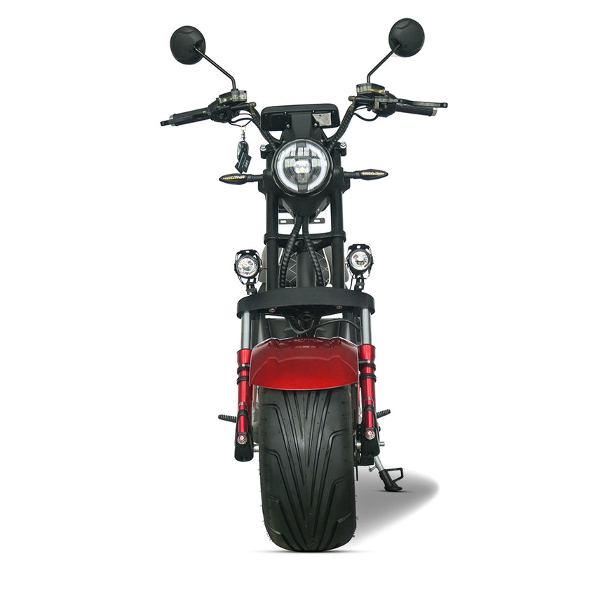 M5(X16) Strollwheel Citycoco Scooter 2 Wheel Mini Chopper with 2000W 60V 12AH Battery