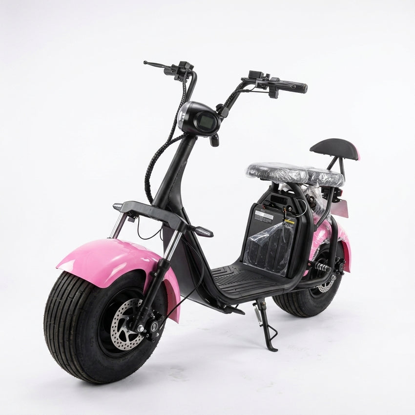 M2 Electric Citycoco Scooter 1000W 60V12Ah/20Ah/25Ah for Brazil Market