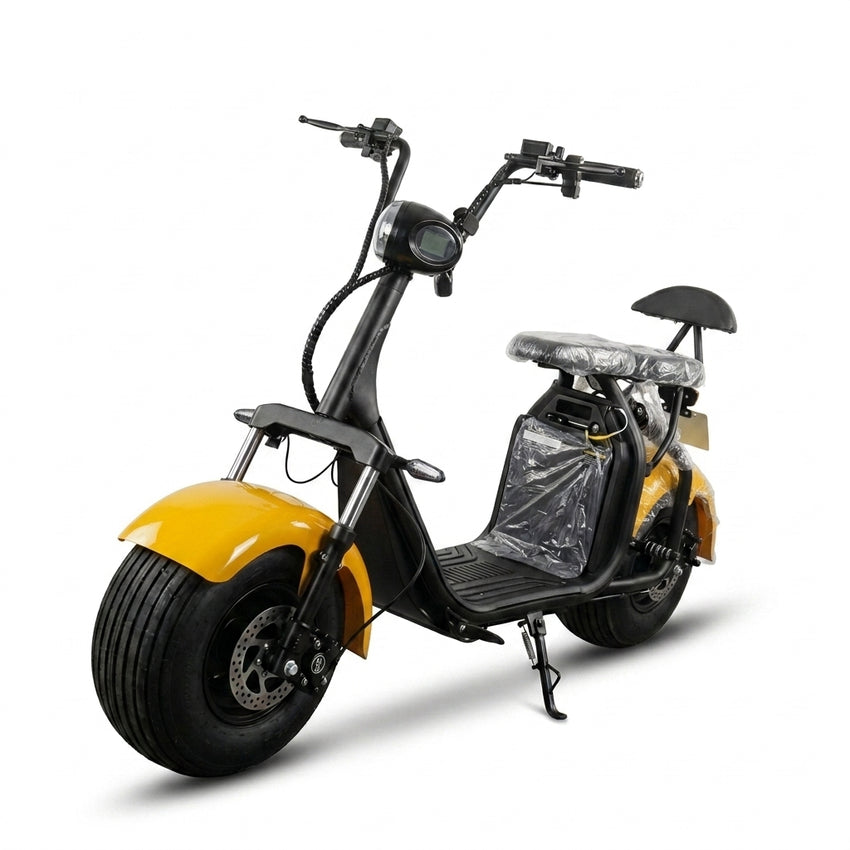 M2 Electric Citycoco Scooter 1000W 60V12Ah/20Ah/25Ah for Brazil Market