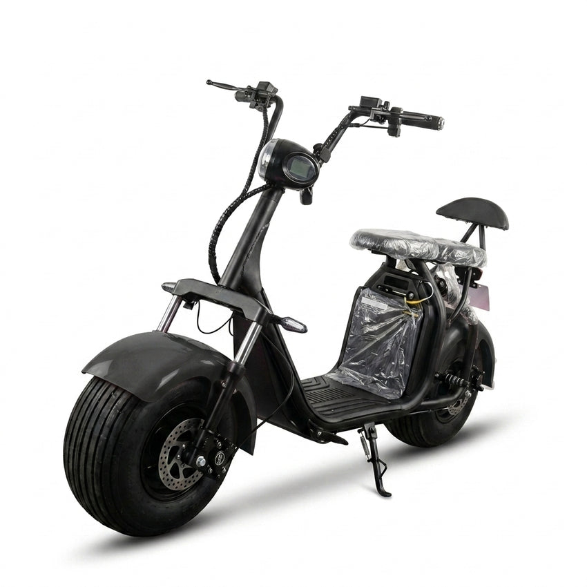 M2 Electric Citycoco Scooter 1000W 60V12Ah/20Ah/25Ah for Brazil Market