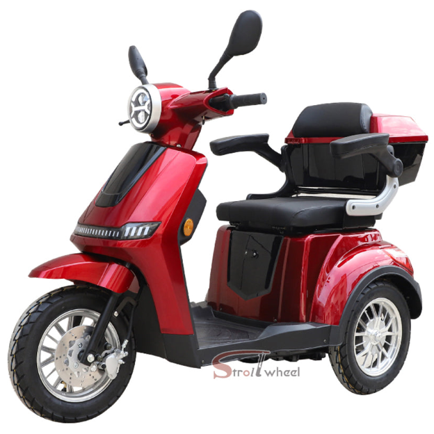 T3-7 650W 60V 20AH Battery Electric Mobility Scooter 3 Wheel