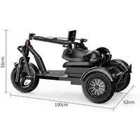 T3-13 Folding Three Wheel Electric Mobility Scooter