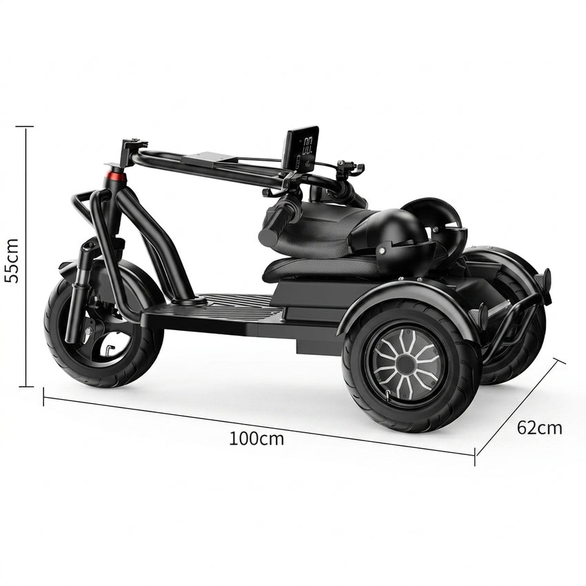 T3-13 Folding Three Wheel Electric Mobility Scooter