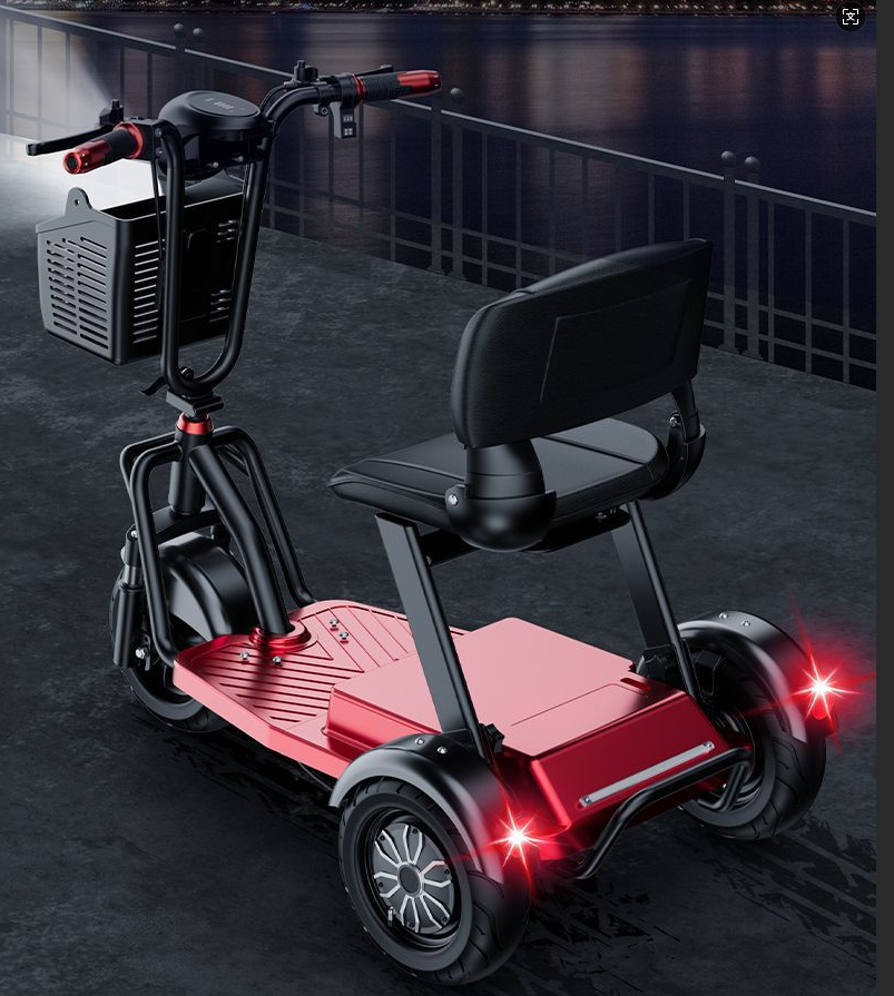 T3-13 Folding Three Wheel Electric Mobility Scooter
