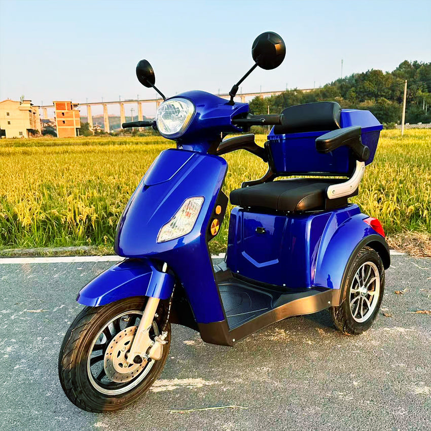 XL-3 Electric Mobility Scooter Motorcycle with Storage Box for Eldly People