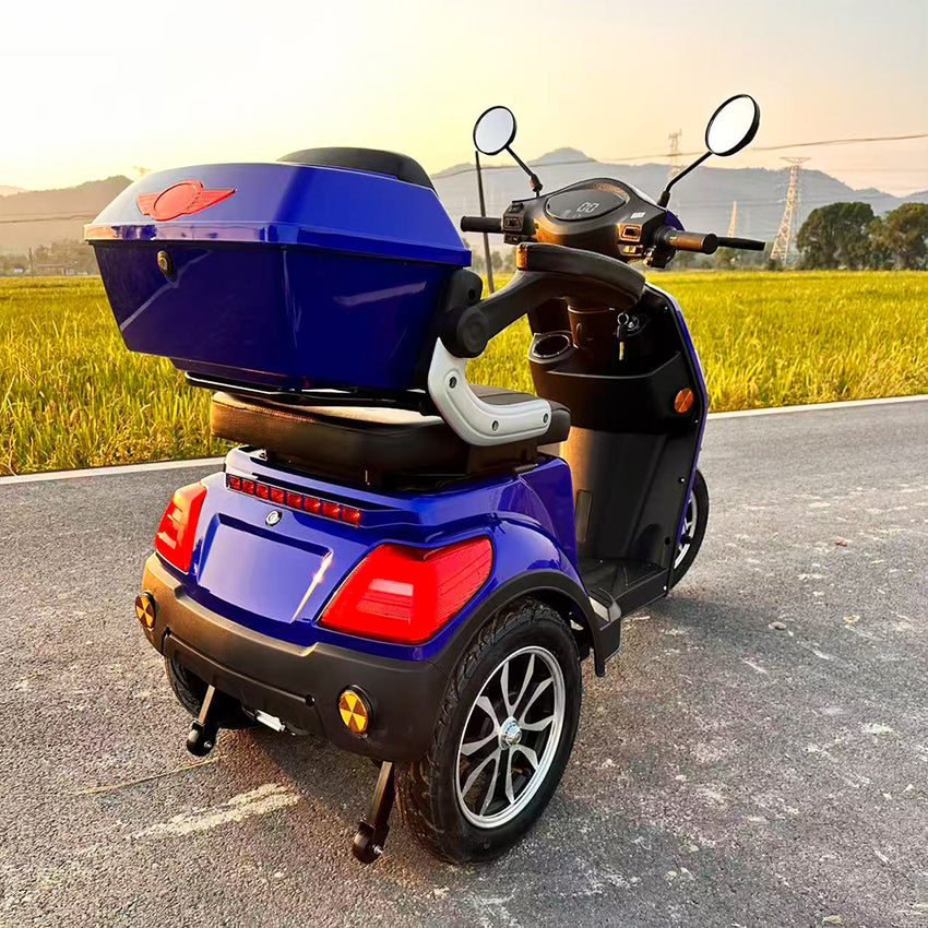 XL-3 Electric Mobility Scooter Motorcycle with Storage Box for Eldly People