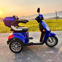 XL-3 Electric Mobility Scooter Motorcycle with Storage Box for Eldly People