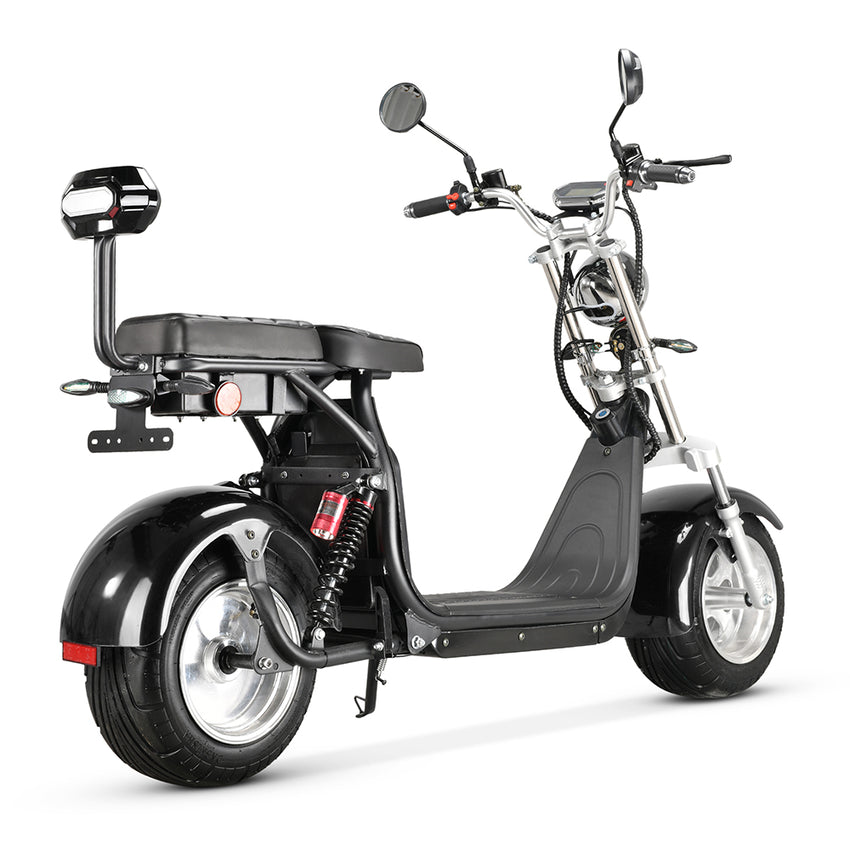 CP-1.6 1500W Electric Scooter Citycoco Chopper with Two Seater
