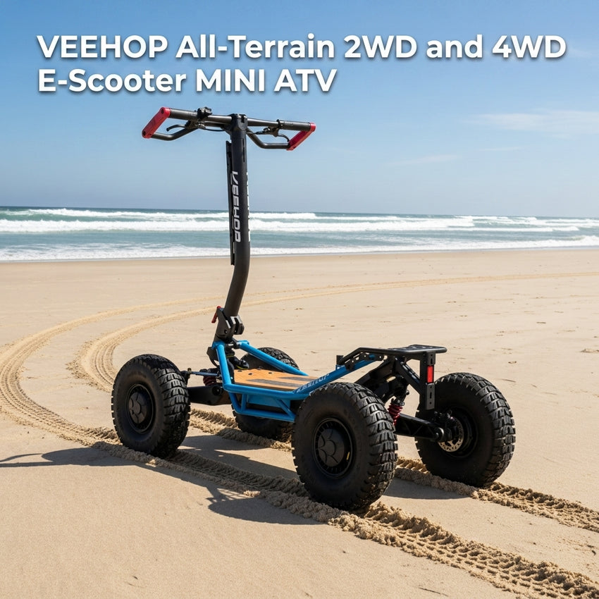 VEEHOP All-Terrain 2WD and 4WD E-Scooter MINI ATV