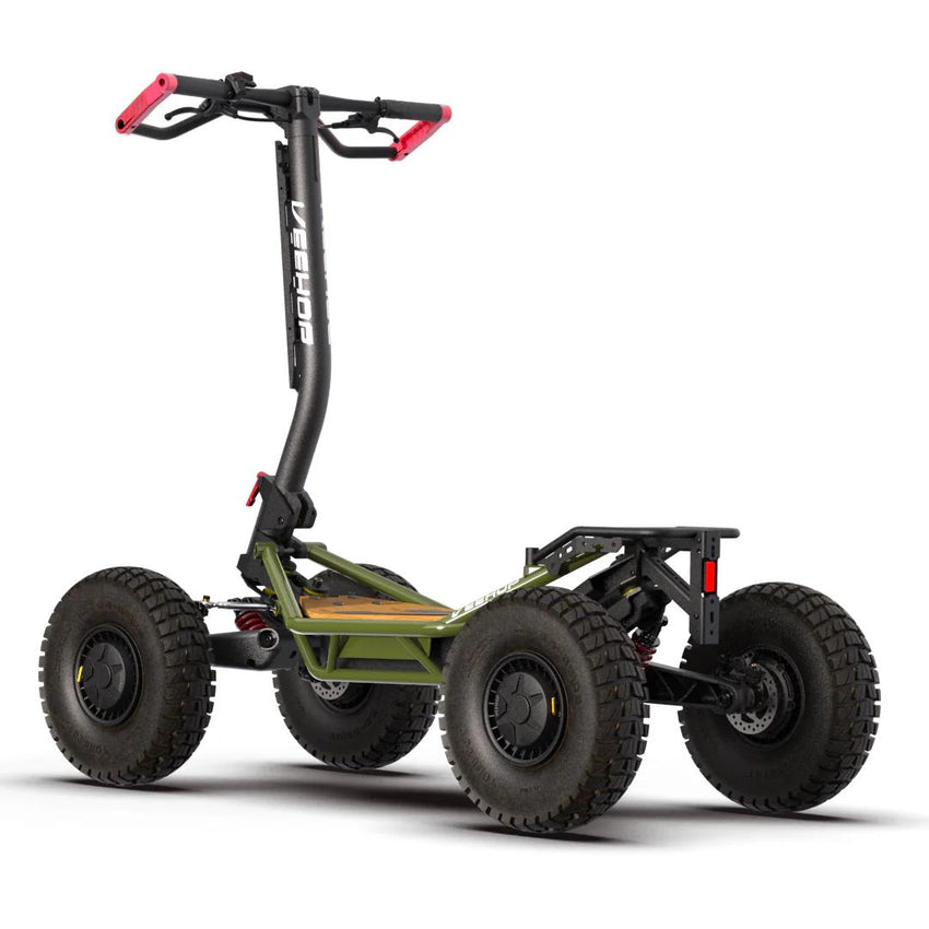 VEEHOP Electric Mini ATV E-Scooter 4 Wheel MINI ATV with Cooler Box